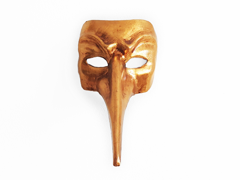 Zanni d'Oro | Balocoloc Venetian Masks